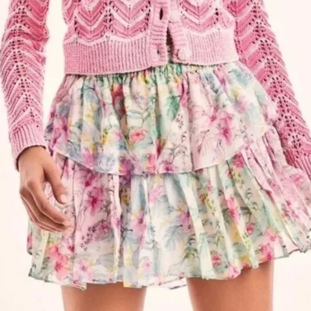 RARE Love shack fancy summer skirt